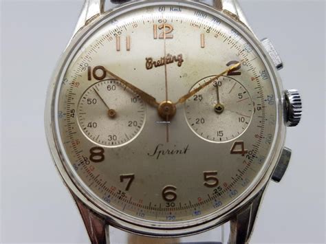 breitling 120 1950s|old breitling watches for sale.